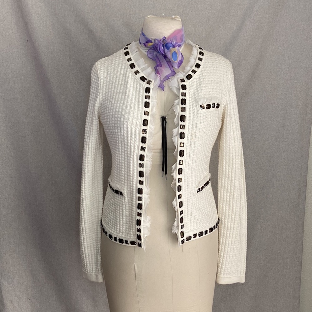 Cabo Knit Women’s Cardigan. 100% cotton. Size S
